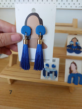 Load image into Gallery viewer, Ear Bling - Brilliant Blues
