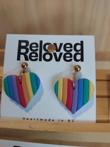Ear Bling - Rainbow love