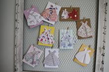 Load image into Gallery viewer, Greeting Cards- Origami Dresses
